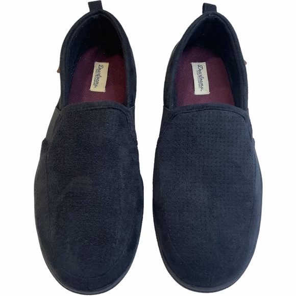 dearfoams Shoes Dearfoams Mens Slippers Slip On Casual House Shoes